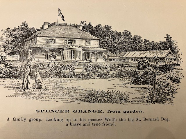 Sketch of Spencer Grange